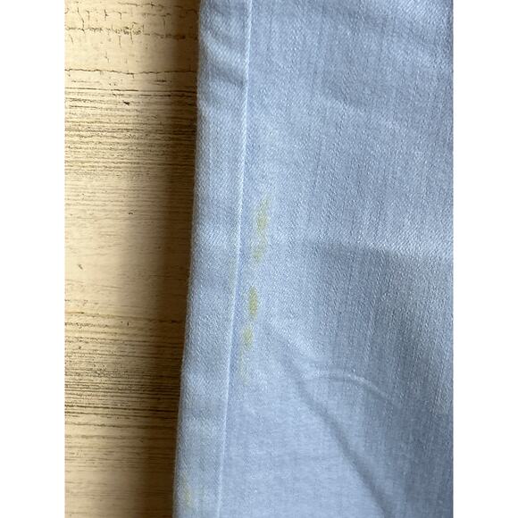 NYDJ Women’s 2 Light Blue Marilyn Straight Leg Zip Denim Jeans - Picture 5 of 7